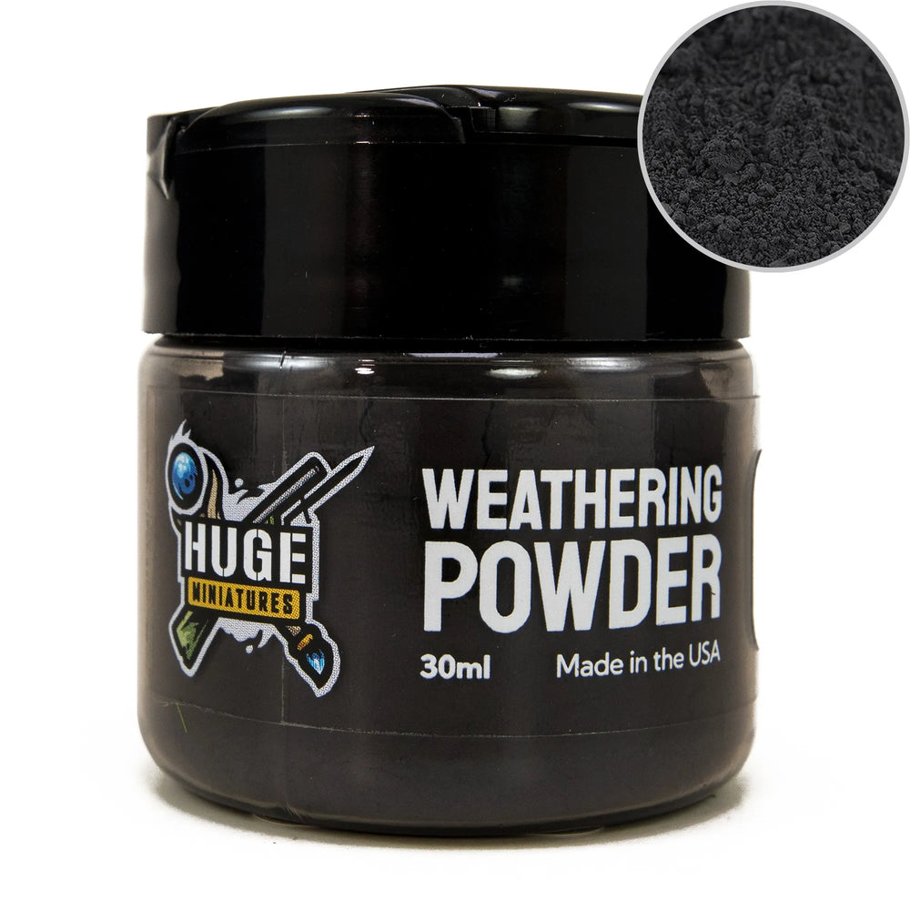 JET BLACK WEATHERING POWDER