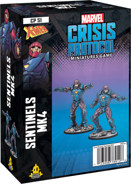 Sentinels Mk4 - Marvel Crisis Protocol