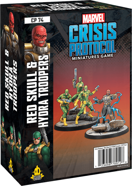 Red Skull & Hydra Troopers - Marvel Crisis Protocol