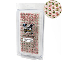 PINK MIX FLOWERS TUFTS