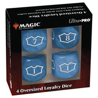 OVERSIZED LOYALTY DICE (4) BLUE