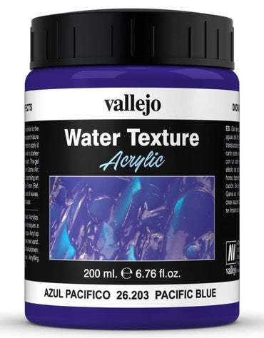 ACRYLIC WATER TEXTURE - PACIFIC BLUE (200ml)