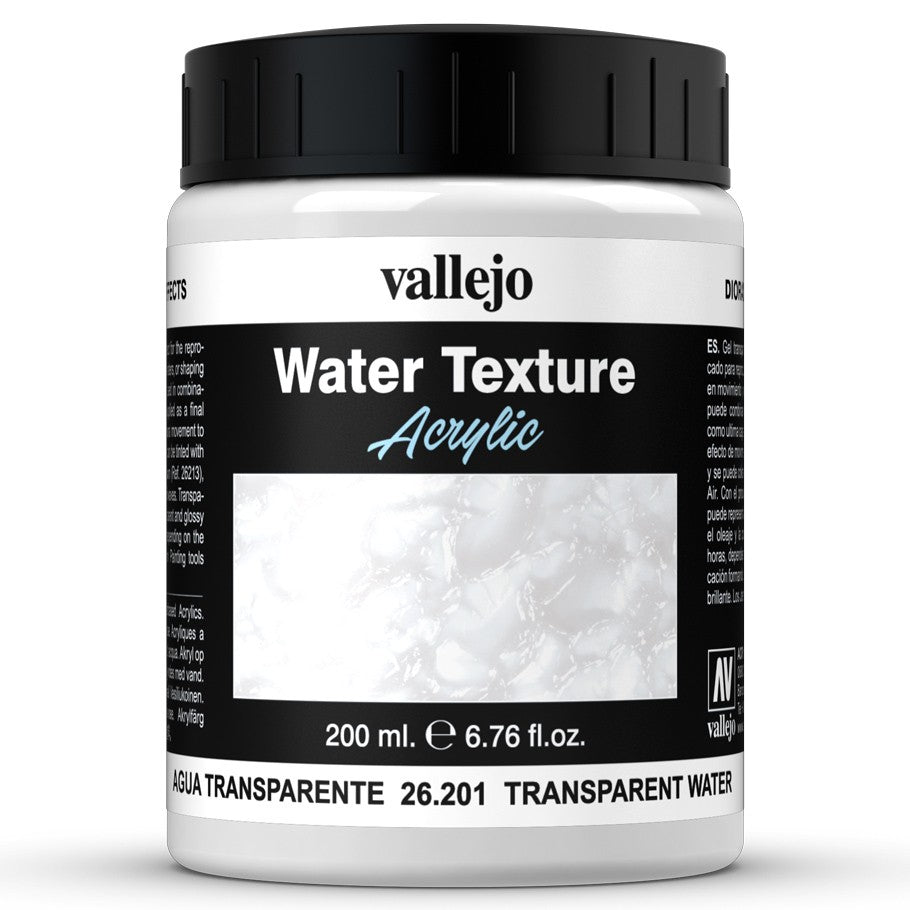 ACRYLIC WATER TEXTURE - TRANSPARENT WATER (200ml)