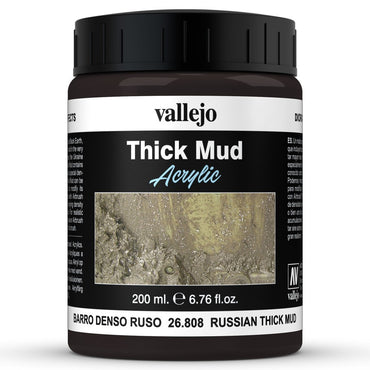 ACRYLIC THICK MUD - RUSSIAN MUD (200ml)
