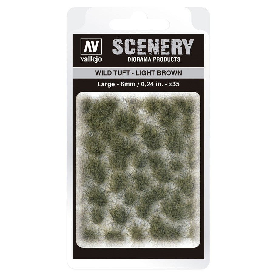 SCENERY: WILD TUFT - LIGHT BROWN (LARGE)