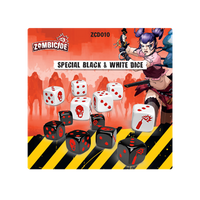 ZOMBICIDE: SPECIAL BLACK & WHITE DICE SET